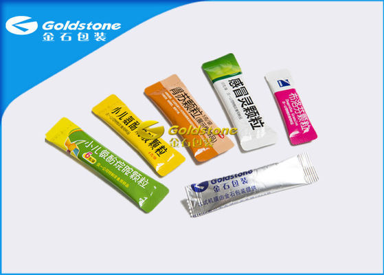 Łatwy do przenoszenia Design Stick Pack Kontrakt Opakowanie PET / Aluminium / PE Materiał