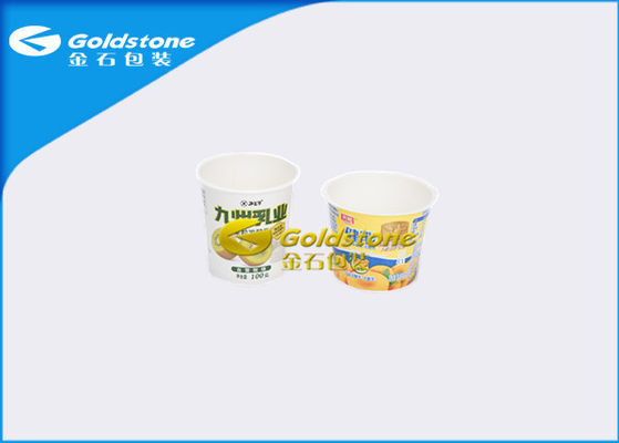 PS Raw Material Plastic Yogurt Cups , Multi layer Coextrusion plastic dessert cups