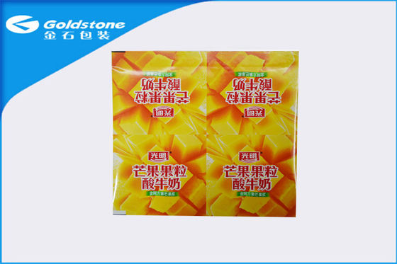 Acid Fastness Jogurt Cover Cup Folia uszczelniająca do PP / PE / PS / PET Cup
