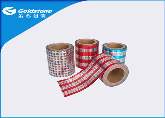 Dobre uszczelnienie Uszczelnienie laminowane Pokrywy folii aluminiowej Rolka folii z żywym wzorem