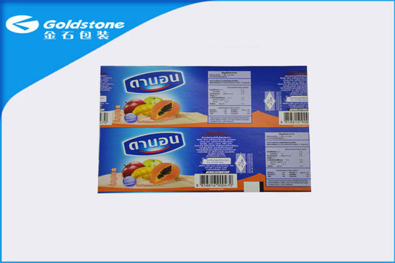 Kubki Jogurt Papierowa etykieta bez szczelin, niestandardowe naklejki naklejek do 11 kolorów